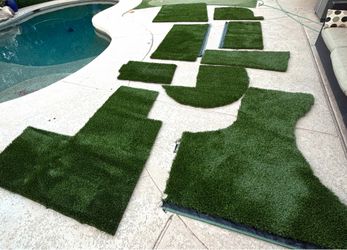 Synthetic turf - left over pieces