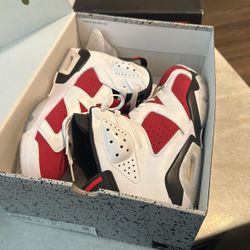 Jordan 6 Carmine Size 9.5 Mens