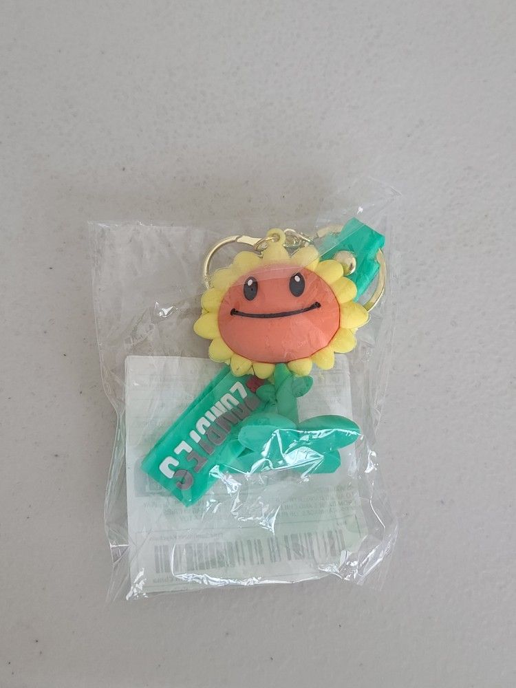 PVZ Plants Vs Zombies Sunflower Keychain