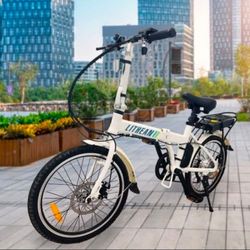 Brand New Folding Ebike! 20" Tires Aluminum Frame