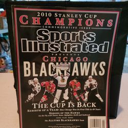 2010 Blackhawks Sports Illustrated Commemorative Issue and Regular Issue
