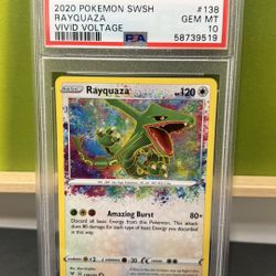 PSA 10 Rayquaza 