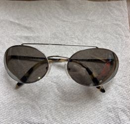 PRADA Sunglasses SPR 66V 61-19 1BC-5K0 130 3P Pilot Schmal Silber Herren +Etui