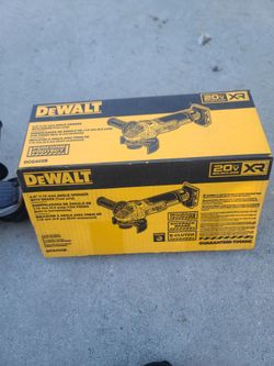 Dewalt 4.5" angle grinder with brake ( tool only)