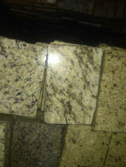 Granite 6"x9"x1.5" brick tiles