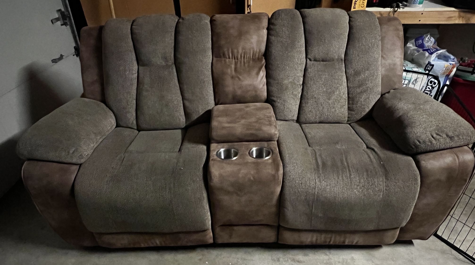 Double Recliner Sofa 
