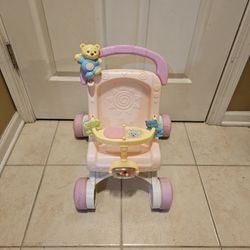 Fisher Price Brilliant Basics Stroll Along Walker 
