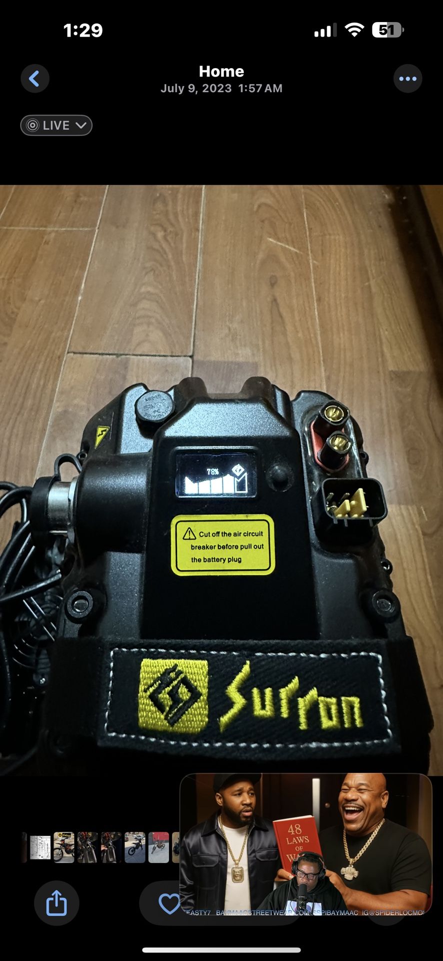 2023 2023 Surron LBX OEM Battery Light Bee X