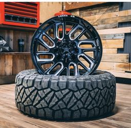 22x10 HD LUXX CHEVY 6x139 2” LEVELING KIT