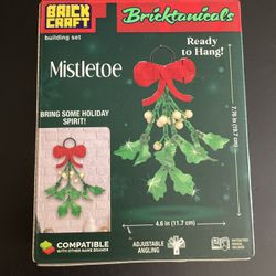 Mistletoe Brick Craft