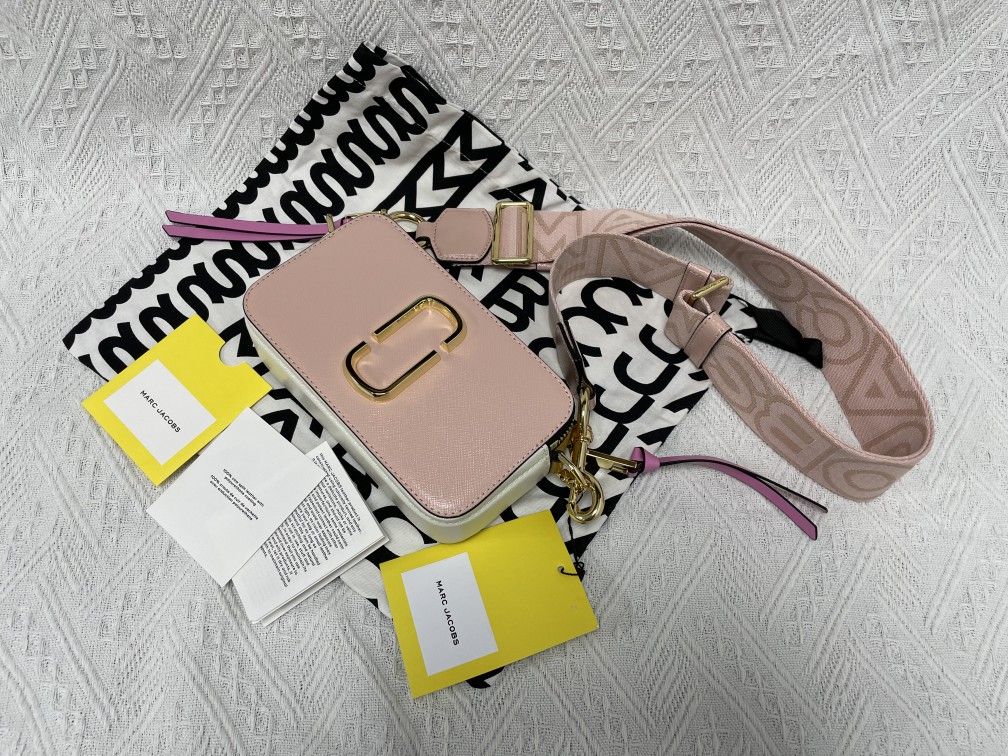 Marc Jacobs The Snapshot Crossbody Bag Rose Multi