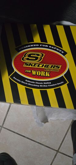 Skechers for Work Safety Shoes. Size 61/2