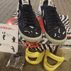 NIKE ACRONYM x BLAZER LOW SNEAKERS