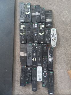 Sony remotes lot
