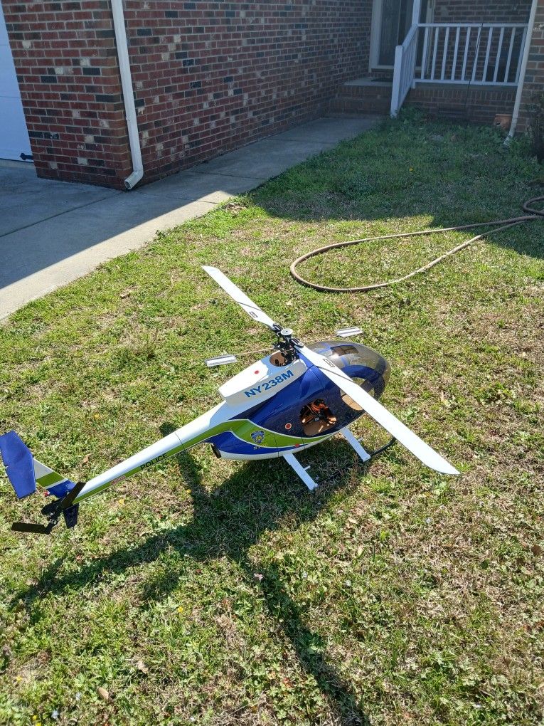 Police helicopter.