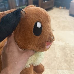 Used Build-A-Bear Eevee 16" Pokemon Plush Stuffed Animal 2016