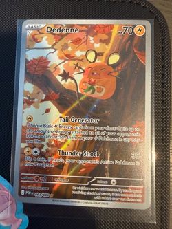 Dedenne 093/088 Holo Rare Pokémon Card