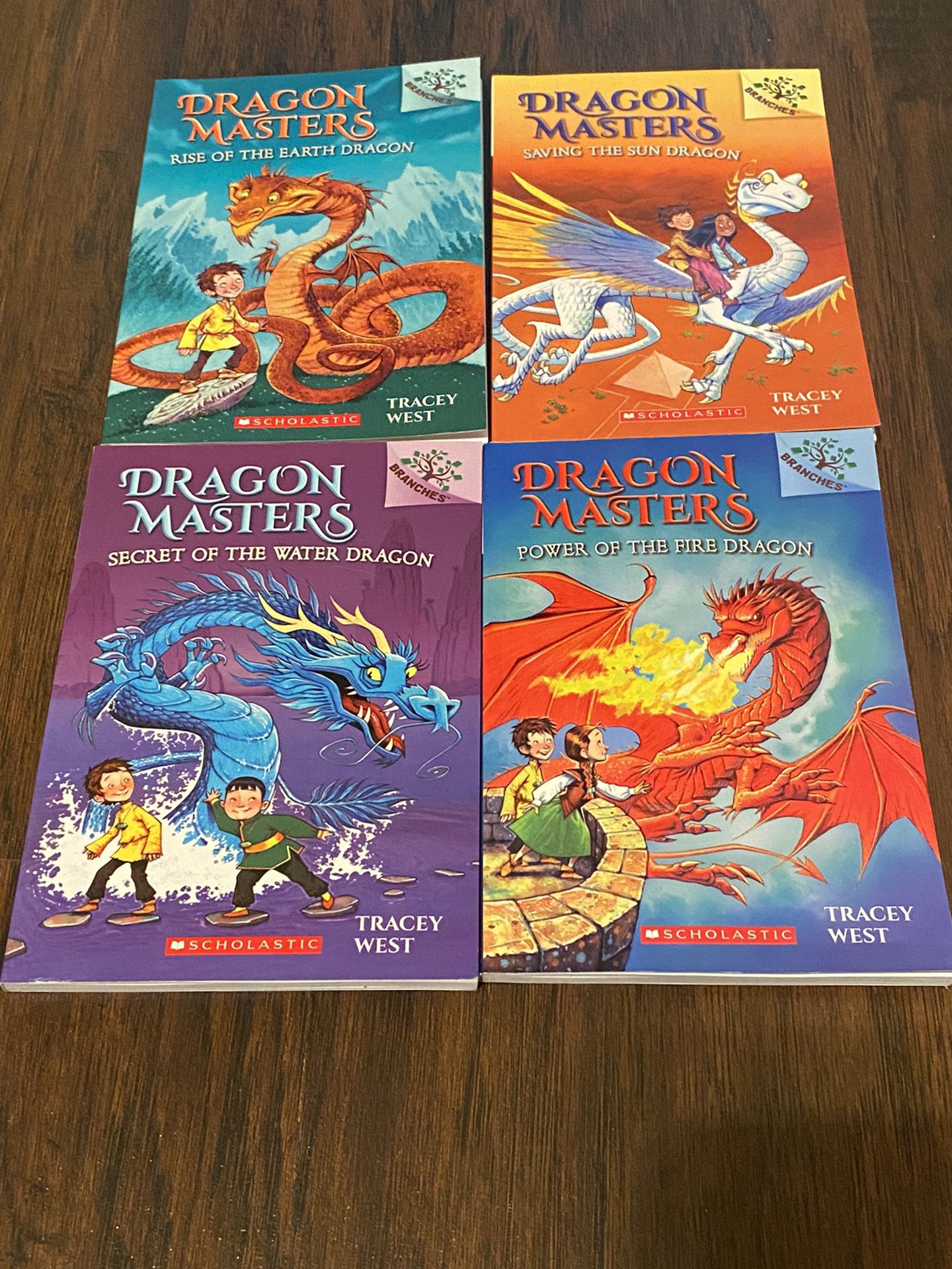 Dragon Masters books 1-4