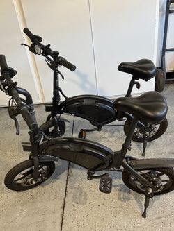 2 Jetson Bolt Pro Folding e-bikes