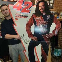 Vintage cardboard cutout