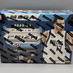 2023-24 Panini Prizm Basketball NBA Mega Box (Target - Red Ice Prizms) NEW/SEALED