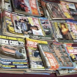 Lot Of Stock Car Racing Magazines