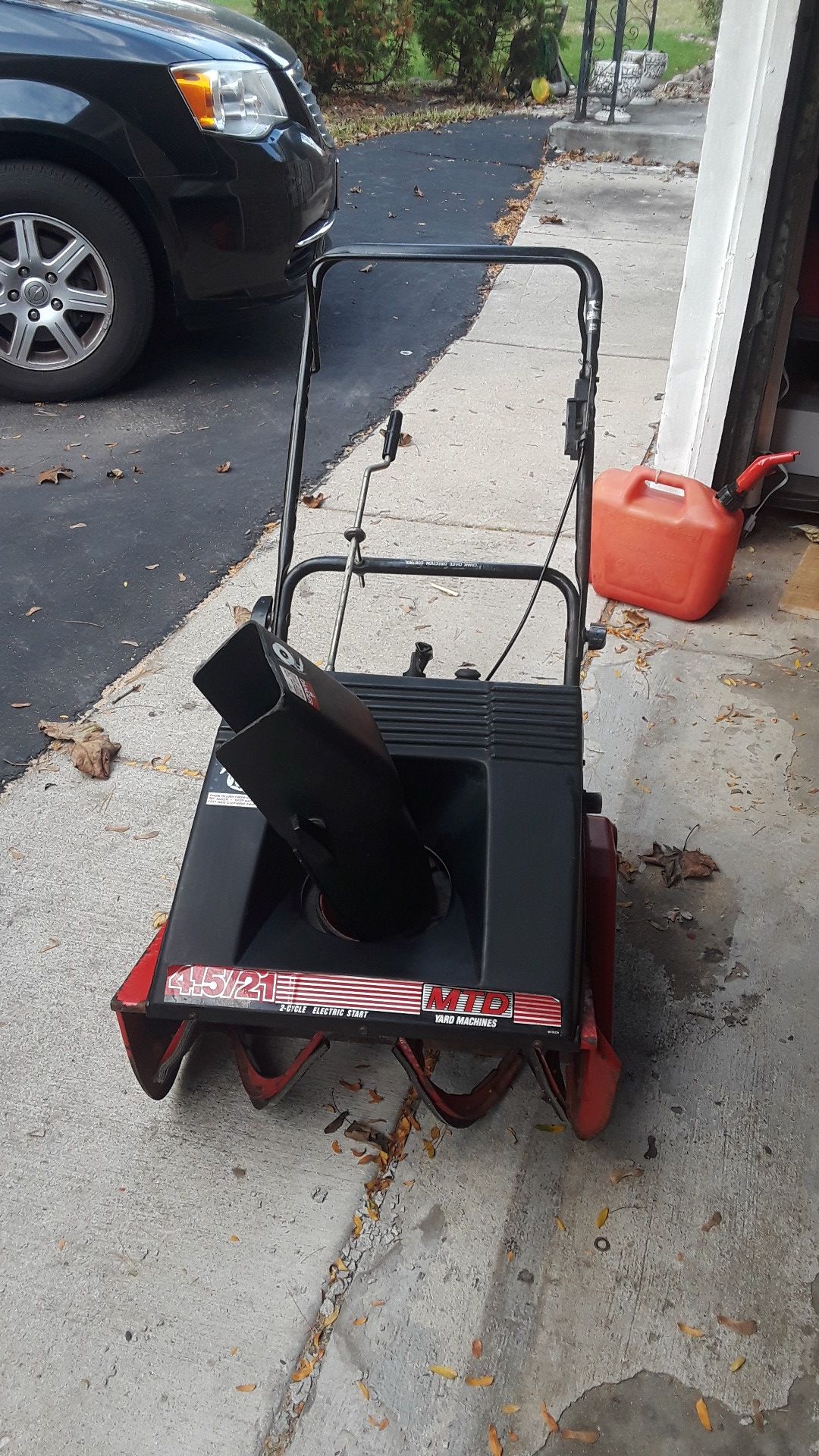 MTD Yard Machine 4.5/21 snow blower