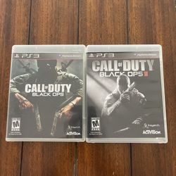 PS3: CALL OF DUTY  BLACK OPS I AND II☀️☀️☀️