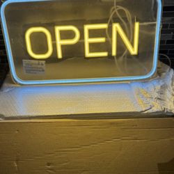 Open Signs for Business, LED Neon Open Sign, 16"x 9" 