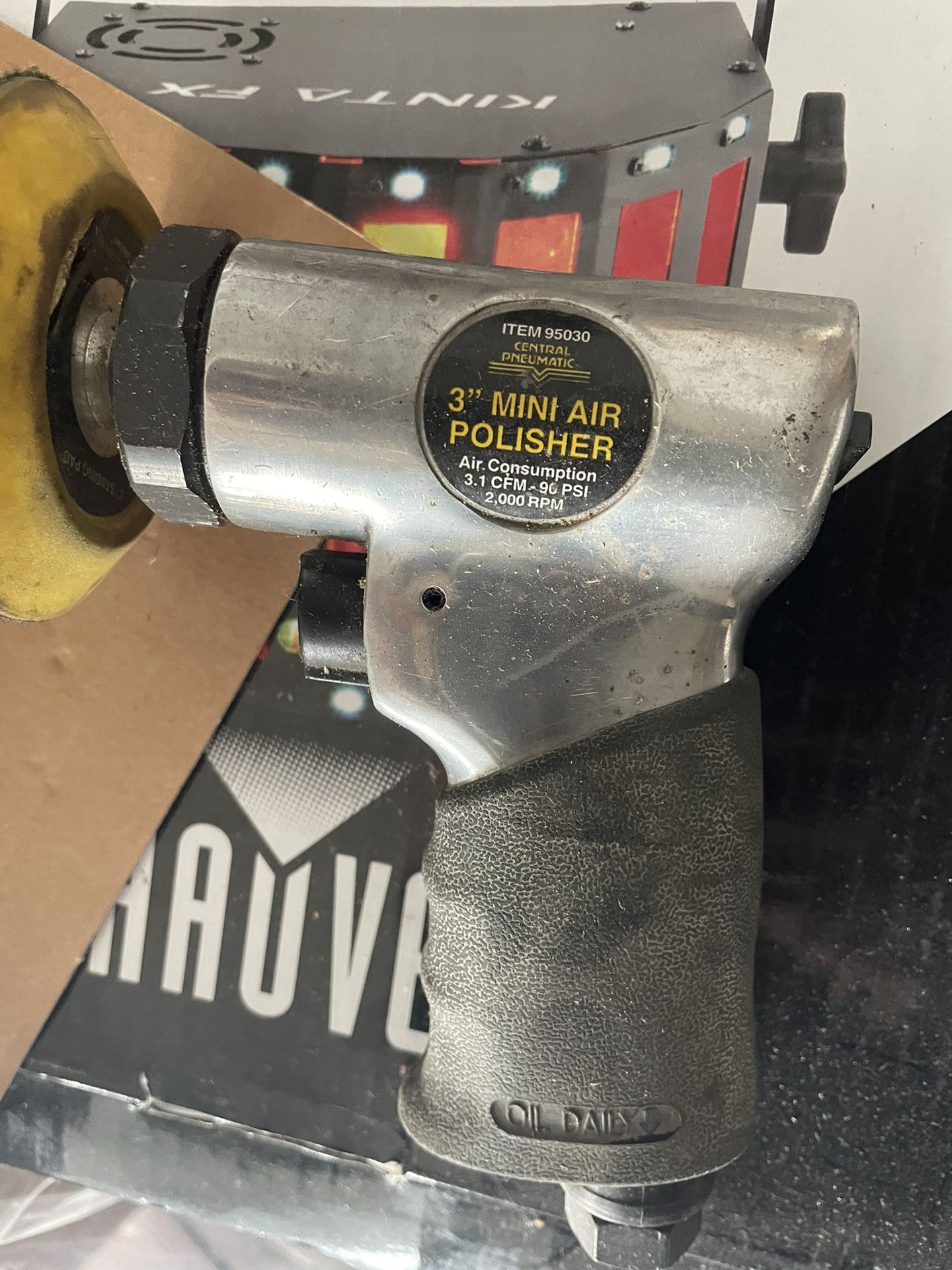 CENTRAL PNEUMATIC Air Polisher