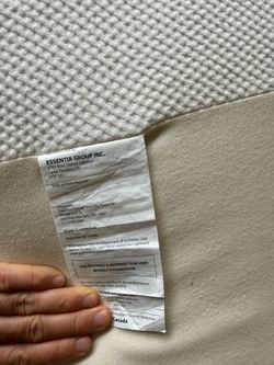 Organic luxury foam mattress twin size