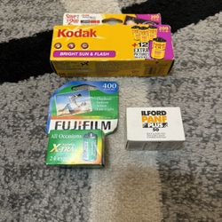 Variety Expired Film! Kodak, Fujifilm & ilford Panf