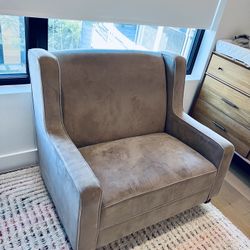 Stone Gray Rocking Chair
