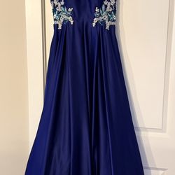 Blue Prom Dress