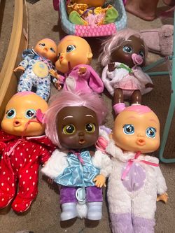 Cry baby dolls