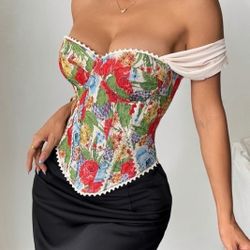 Paint Me In Beauty Corset