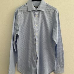 Michael Kors Mens Dress Shirt- Slim Fit Size medium 