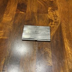 Vintage business card holder 