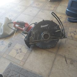 Portable concrete  Pull saw