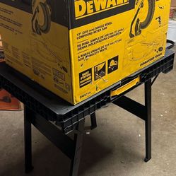 New Dewalt Miter Saw W/ Stand 