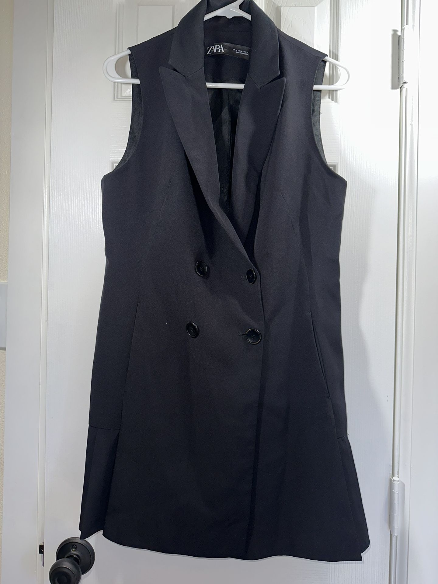 Zara Black Dress Size Medium 