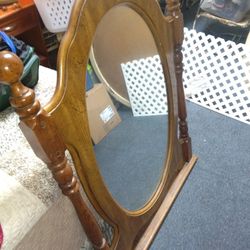 Vintage dresser mirror 34 in wide by 43 in tall