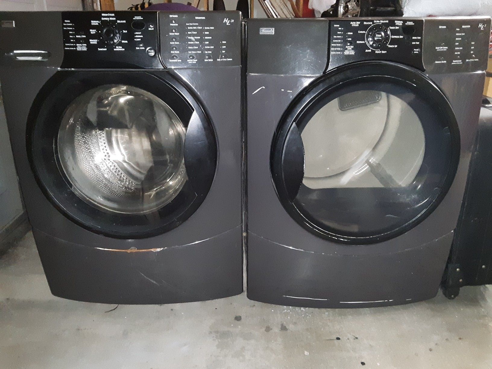 Kenmore Elite HE3t Washer & HE3 Electric Dryer