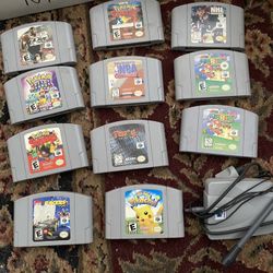 Nintendo 64 GAMES 