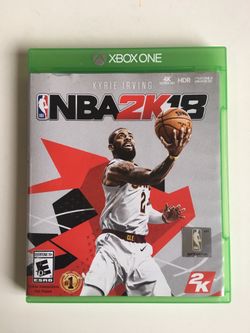 Xbox one NBA 2K18 game