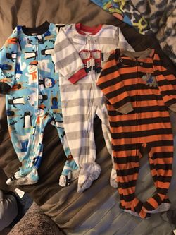 12 month play/pajama onesies