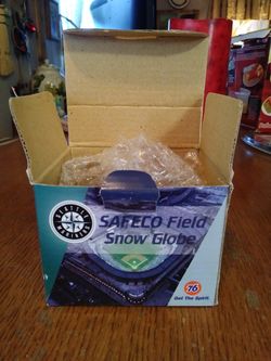 Safeco Field Snow Globe
