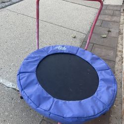 36” Mini Trampoline w/ optional handle bar for Kids