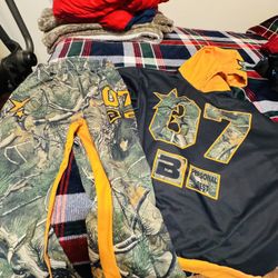 Camouflage set of pants