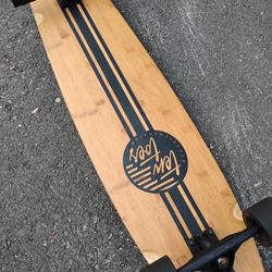 Ten Toes Board Emporium Zed Bamboo Long Board 